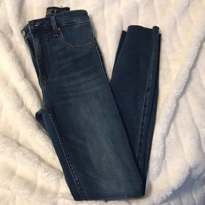 High rise jeans